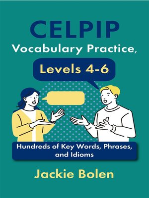 cover image of CELPIP Vocabulary Practice, Levels 4-6